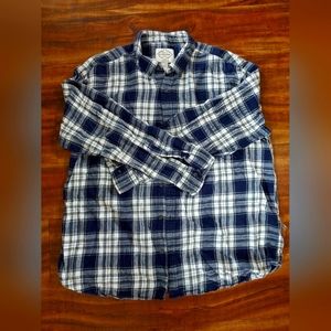 Flannel blue shirt